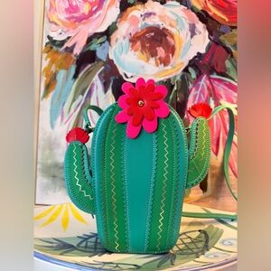 NWT KATE SPADE NOVELTY HORIZONS Cactus Leather Crossbody Bag Rare